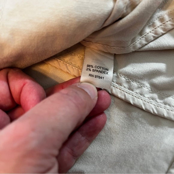 J. Jill Cropped 3/4 Sleeve Cream Button-Up Blazer Women's 6 Career Office Preppy - Picture 9 of 9